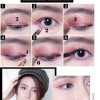 Nieuwe Jaar Make-up tutorial roze