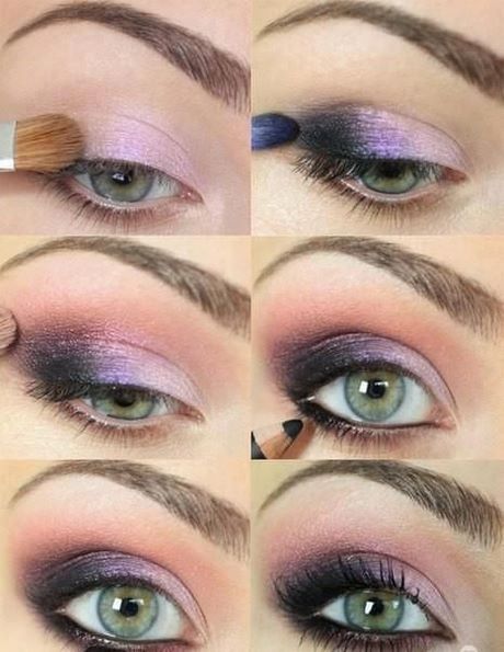 Sparkly make-up tutorial