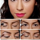 Witte make – up tutorial voor bruine ogen