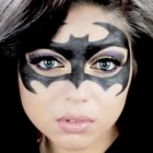 Batgirl oog make-up tutorial