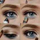 Blauwe jurk make-up tutorial