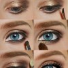 Blauwe ogen oog make-up tutorial