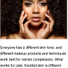 Bruine huid make-up tutorials