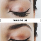 Cat eye make-up tutorial Vloeibare eyeliner