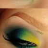 Kleurrijke make – up tutorial voor groene ogen