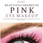 Leuke roze oog make-up tutorial