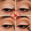 Eenvoudige make – up tutorials voor bruine ogen