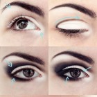 Make-up ogen Zwart tutorial