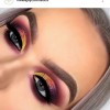 Maroon oog make-up tutorial