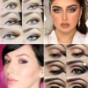 Arabische oog make-up foto tutorial