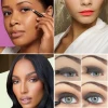 Zwarte oog make-up tutorial voor blauwe ogen