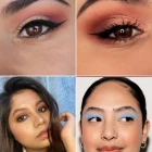 Close – up make-up tutorial