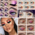 Kleurrijke oog make-up tutorial