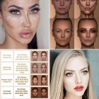 Contour make-up tutorial voor lichte huid