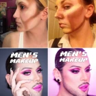 Contour make-up tutorial voor mannen