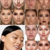 Contour tutorial make-up