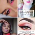 Donker roze make-up tutorial