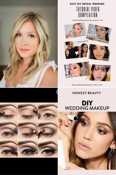 Diy bruidsmeisje make-up tutorial
