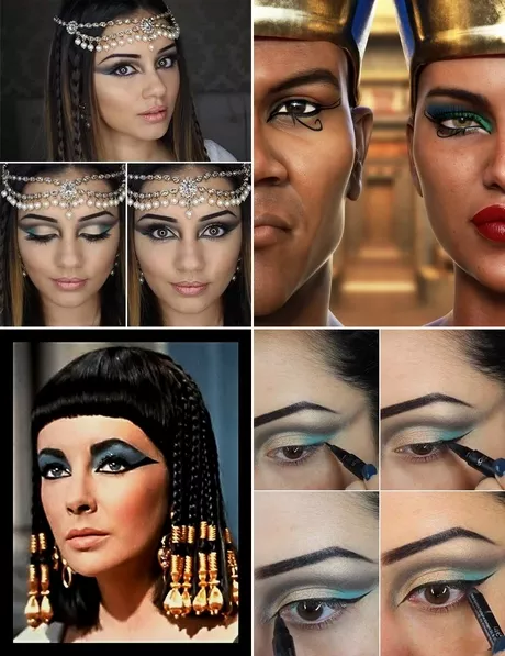 Egyption oog make-up tutorial