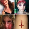 Flesh wound make-up tutorial