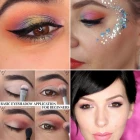 Glitter Oogschaduw Make-up tutorial