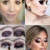 Zware zwarte oog make-up tutorial