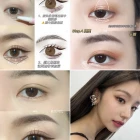 Koreaanse celebrity oog make-up tutorial