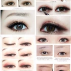 Koreaanse make-up tutorial ogen