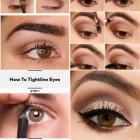 Make-up tutorial voor bruine ogen Gemakkelijk