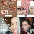 Natuurlijke organische make-up tutorial