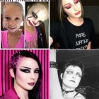 Punk make-up tutorial voor bruine ogen