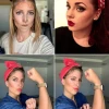 Rosie de klinknagel make-up en haar tutorial