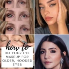 Ronde capuchon ogen make-up tutorial