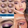 Eenvoudige paarse make-up tutorial