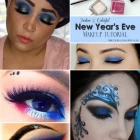 Sparkly blauwe make-up tutorial