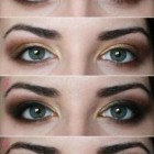 Smokey eye make-up les voor groene ogen