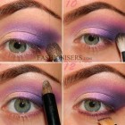 Smokey purple make-up tutorial
