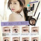 Koreaanse smokey eyes make-up tutorial