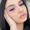 Licht paars oog make-up tutorial