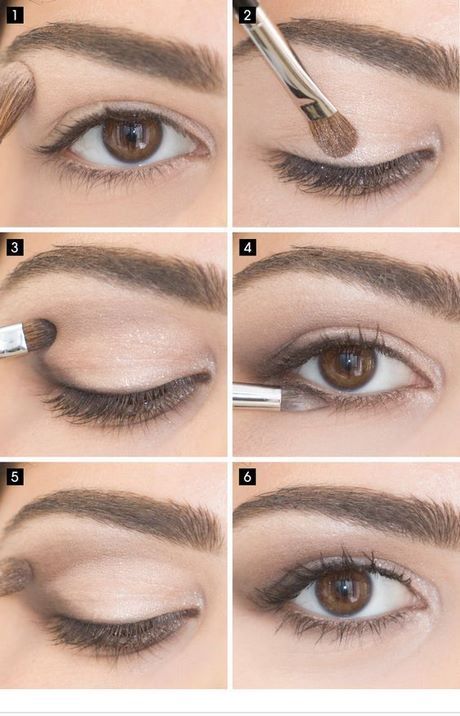 Make-up tutorial bruine ogen