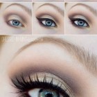 Prom make-up tutorial voor blauwe ogen