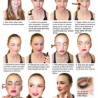 Scène make-up tutorial voor bruine ogen