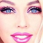 Barbie pop make-up les