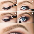 Blauwe oog make-up tips