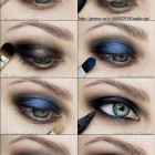Blue eyes make-up les