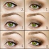 Groene oog make-up tips