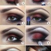 Halloween oog make-up les