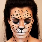 Leopard make-up les