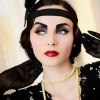 1920s flapper make-up tutorial