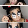 Creepy Minnie mouse make-up tutorial